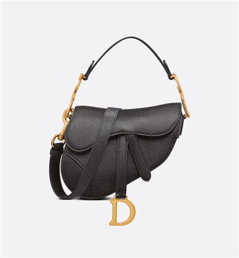 saddle bag with strap|dior saddle bag black on.